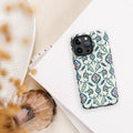 Arabesque Ottoman Garden Floral Design Phone Case for iPhone® lifestyle shot – Taqwa Arts