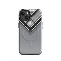 Keffiya-Inspired Wrap MagSafe® Tough Case for iPhone® back view – Taqwa Arts
