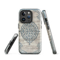 Ottoman-Inspired Floral Medallion MagSafe® Tough Case for iPhone® alternate view – Taqwa Arts