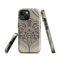 Mandala Bloom MagSafe® Tough Case for iPhone® back view – Taqwa Arts
