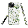 Olive Branch MagSafe® Tough Case for iPhone® back view – Taqwa Arts