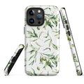Olive Branch MagSafe® Tough Case for iPhone® back view – Taqwa Arts