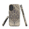 Mandala Bloom MagSafe® Tough Case for iPhone® back view – Taqwa Arts
