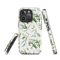 Olive Branch MagSafe® Tough Case for iPhone® back view – Taqwa Arts