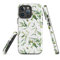 Olive Branch MagSafe® Tough Case for iPhone® back view – Taqwa Arts