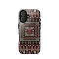 Palestinian Tatreez Embroidery MagSafe® Tough Case for iPhone® back view – Taqwa Arts