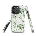Olive Branch MagSafe® Tough Case for iPhone® back view – Taqwa Arts