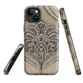 Mandala Bloom MagSafe® Tough Case for iPhone® back view – Taqwa Arts