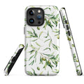 Olive Branch MagSafe® Tough Case for iPhone® back view – Taqwa Arts