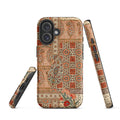 Persian Carpet-Inspired MagSafe® Tough Case for iPhone® back view – Taqwa Arts