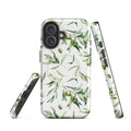 Olive Branch MagSafe® Tough Case for iPhone® back view – Taqwa Arts