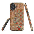 Persian Carpet-Inspired MagSafe® Tough Case for iPhone® back view – Taqwa Arts