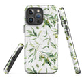 Olive Branch MagSafe® Tough Case for iPhone® back view – Taqwa Arts