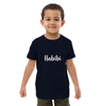 Habibi - Kids 100% Organic cotton kids t-shirt lifestyle shot – Taqwa Arts