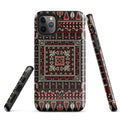 Palestinian Tatreez Embroidery Tough Case for iPhone® close-up – Taqwa Arts