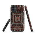 Palestinian Tatreez Embroidery Tough Case for iPhone® detail view – Taqwa Arts