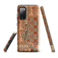 Persian Carpet-Inspired Tough case for Samsung® back view – Taqwa Arts