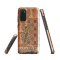 Persian Carpet-Inspired Tough case for Samsung® back view – Taqwa Arts
