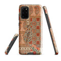 Persian Carpet-Inspired Tough case for Samsung® back view – Taqwa Arts