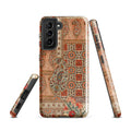Persian Carpet-Inspired Tough case for Samsung® back view – Taqwa Arts