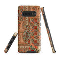 Persian Carpet-Inspired Tough case for Samsung® back view – Taqwa Arts
