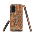 Persian Carpet-Inspired Tough case for Samsung® back view – Taqwa Arts
