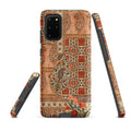 Persian Carpet-Inspired Tough case for Samsung® back view – Taqwa Arts