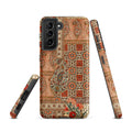 Persian Carpet-Inspired Tough case for Samsung® back view – Taqwa Arts