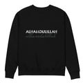 Alhamdulillah Graphic Sweatshirt - Bold Modern Typography & Script Design Unisex 100% Organic Cotton sweatshirt – Taqwa Arts