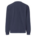 Alhamdulillah Premium heavyweight long sleeve shirt – Bold Typography & Script in 100% Cotton back view – Taqwa Arts