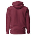 Alhamdulillah Dual-Language Hoodie - Modern Arabic & English Design Unisex Hoodie back view – Taqwa Arts