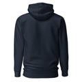 Alhamdulillah Dual-Language Hoodie - Modern Arabic & English Design Unisex Hoodie back view – Taqwa Arts