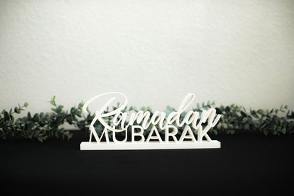 Ramadan Mubarak Sign